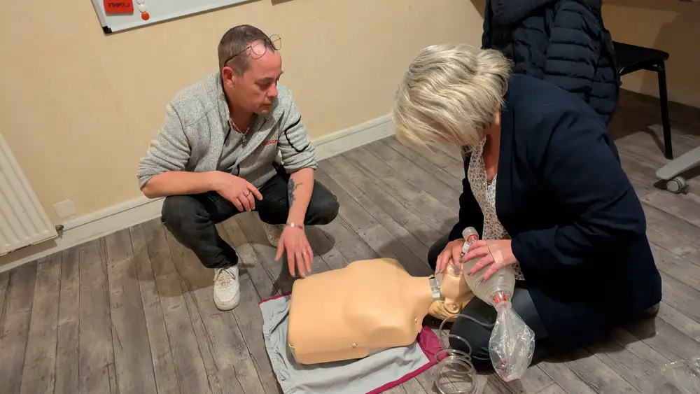 Les entraînements de secourisme mensuels