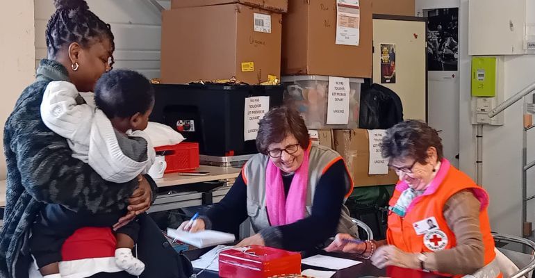 Accueil maman bébé - Social