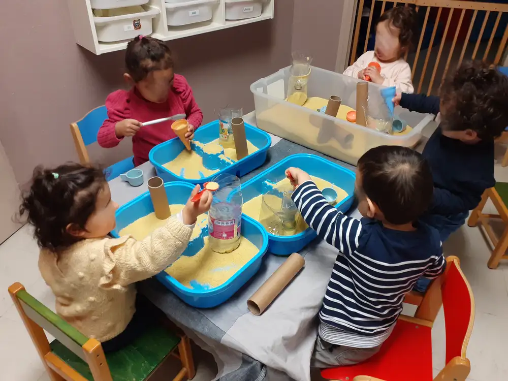 transvasement semoule 