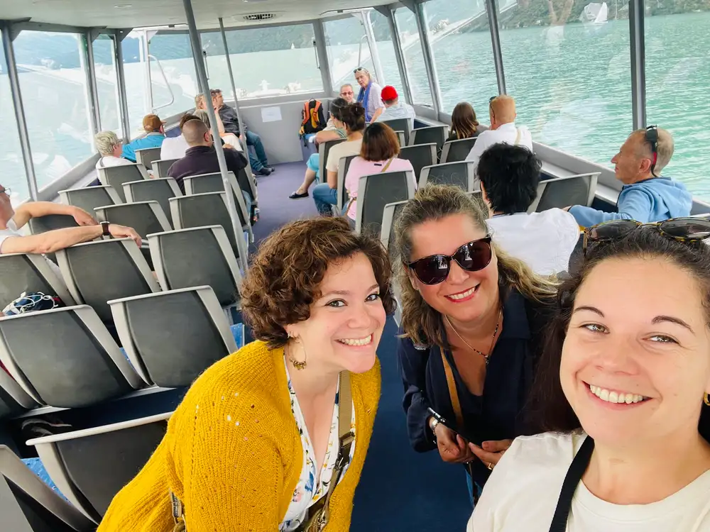 Une partie de l'équipe