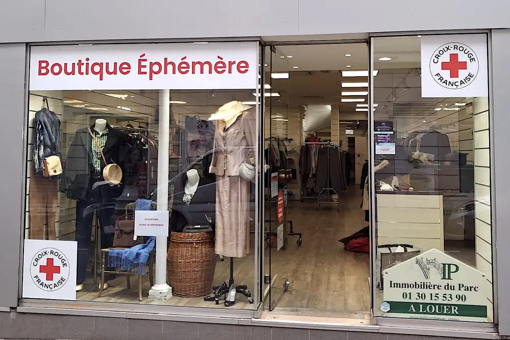 Boutique éphémère et solidaire au Vésinet - 7 bis rue du Maréchal Foch 