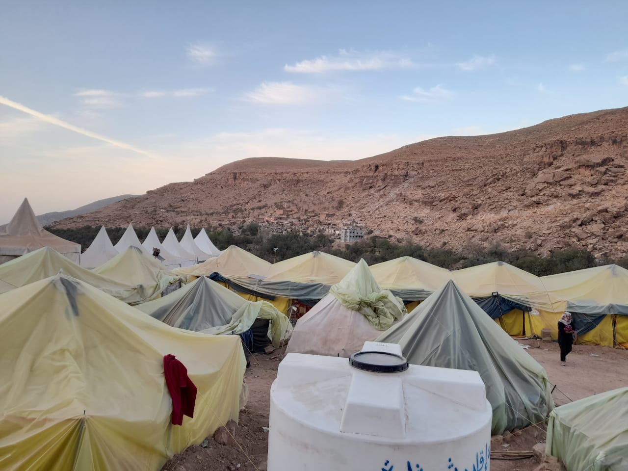Nos urgentistes spécialisés en eau, hygiène et assainissement toujours mobilisés dans les villages de l'Atlas, au Maroc