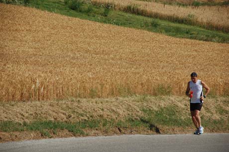 course près des blés
