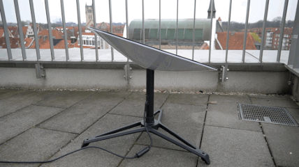 Starlink antenna adjustment