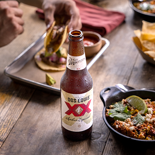 米国ヴィンテージDos Equis Amber Beer サイン Dos Equis Amber Beer Bottles - 6-12 FZ - starmarket