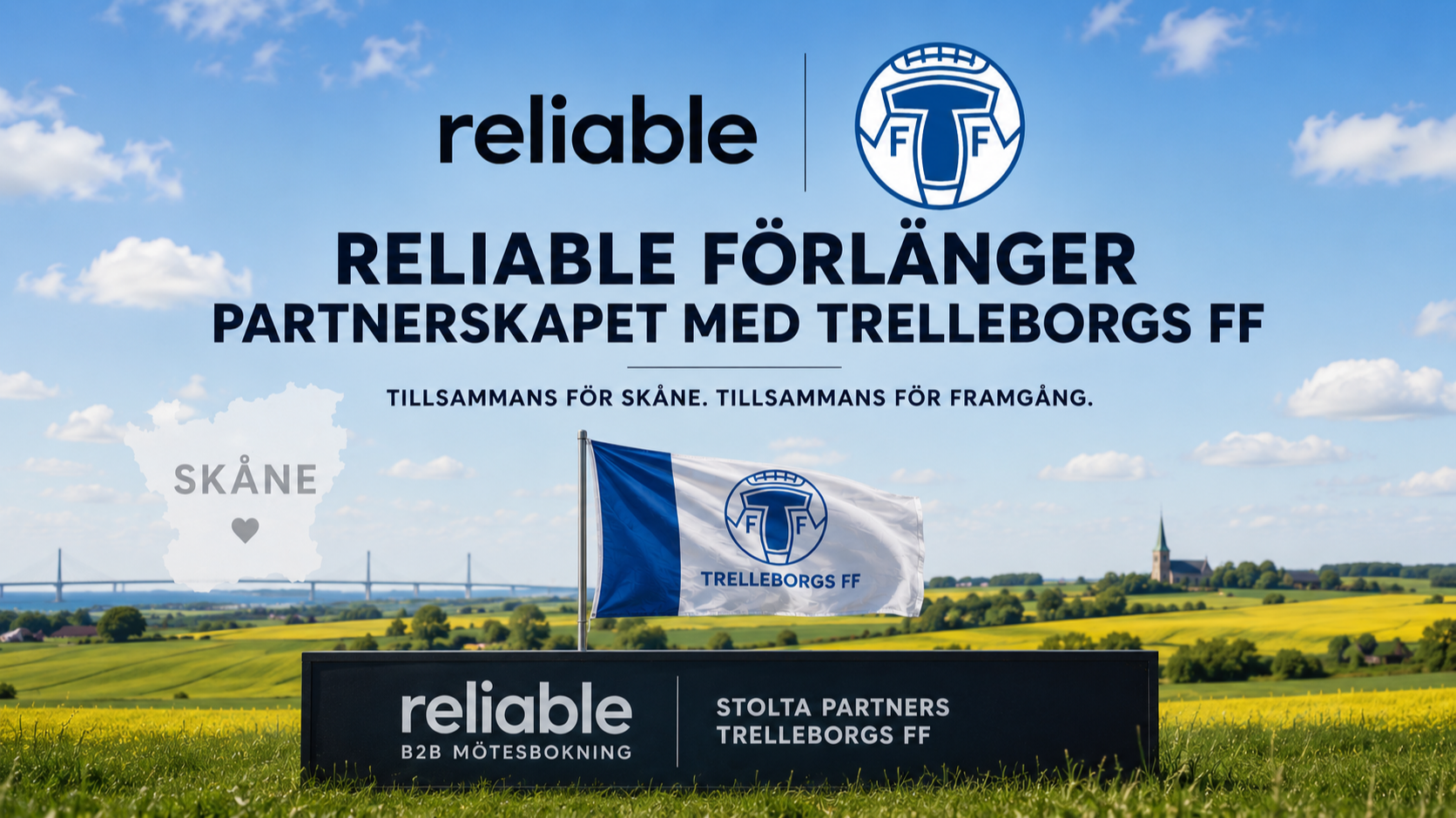 Cover Image for Reliable förlänger partnerskapet med Trelleborgs FF