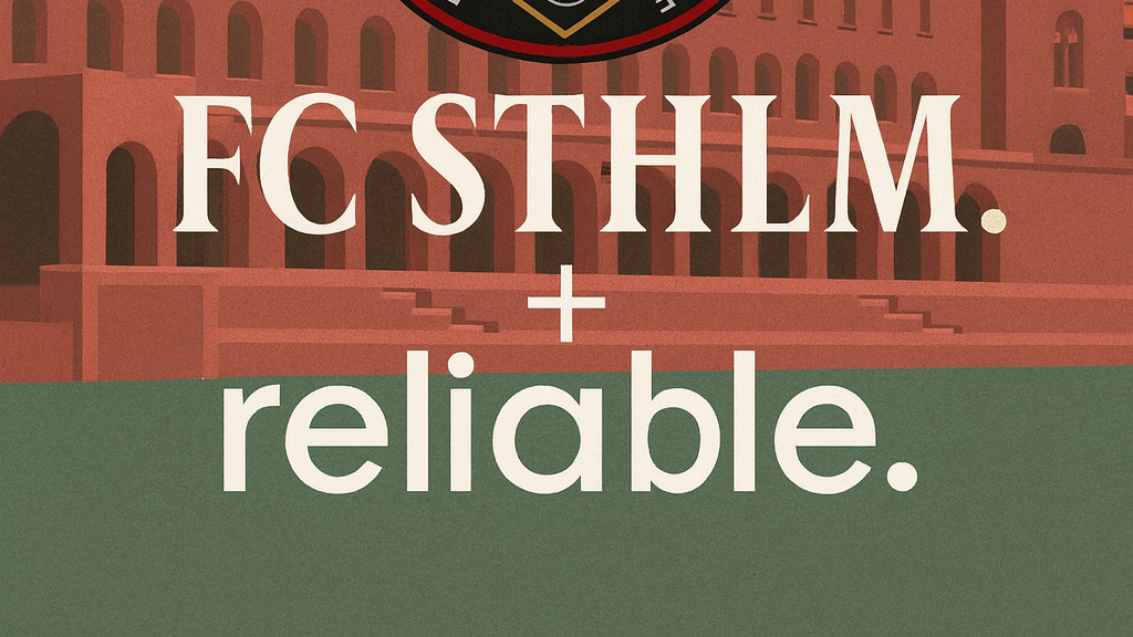 Cover Image for Reliable är ny stolt sponsor till FC Stockholm