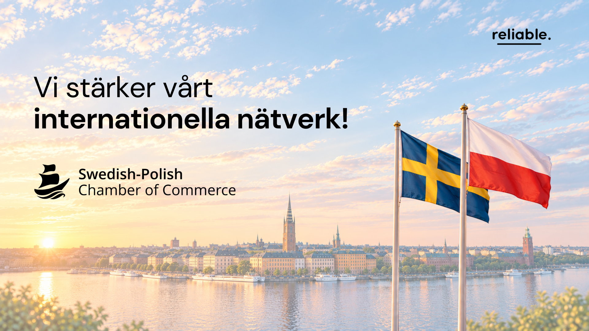Cover Image for Vi stärker vårt internationella nätverk!