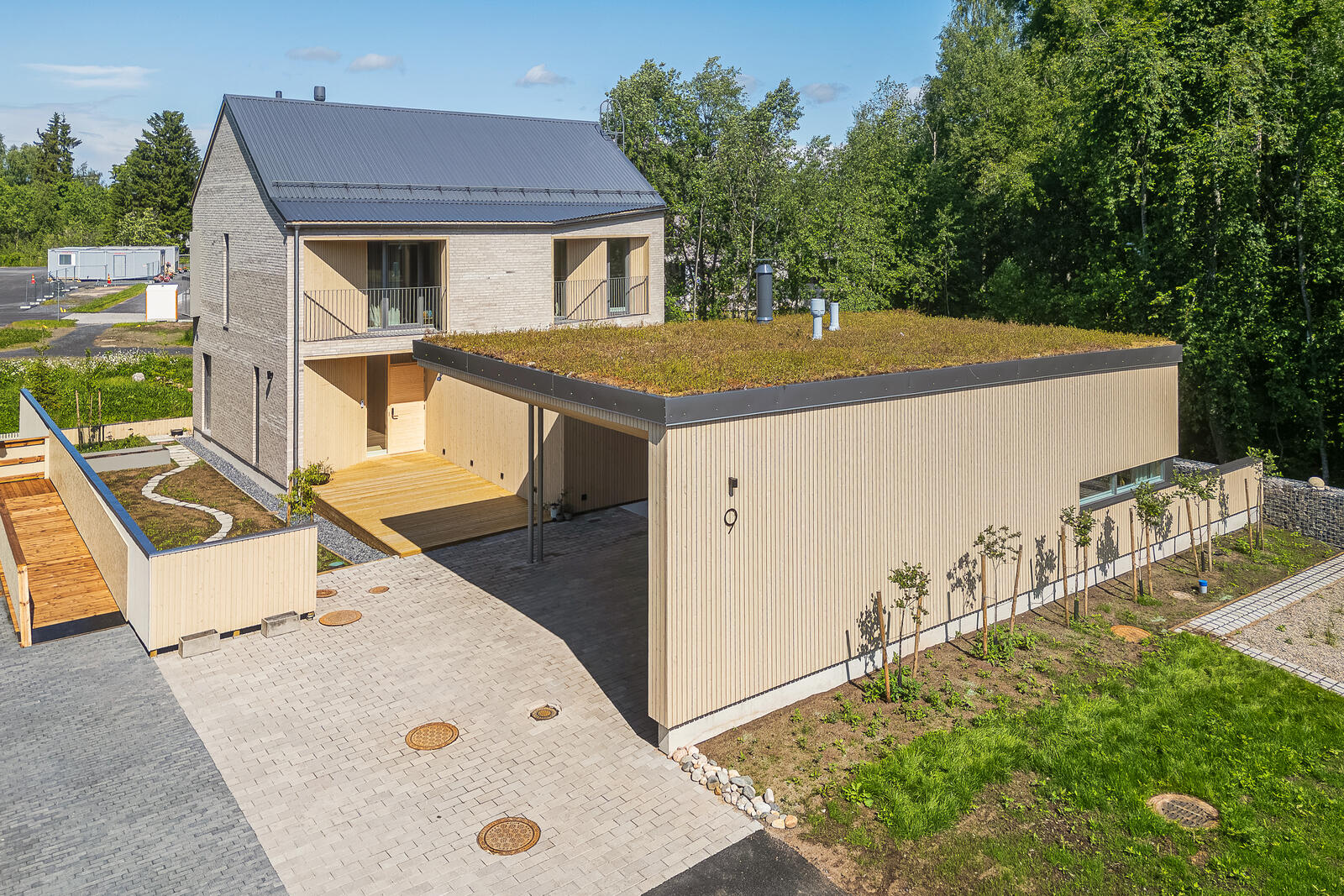 Villa Suoja julkisivu