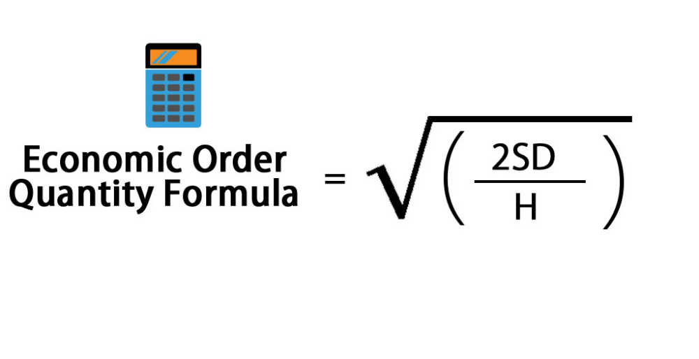 economic order quantity, inventory costs, economic order quantity formula, fixed cost, holding cost, setup cost, inventory management