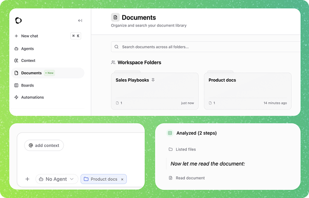 Documents screenshots