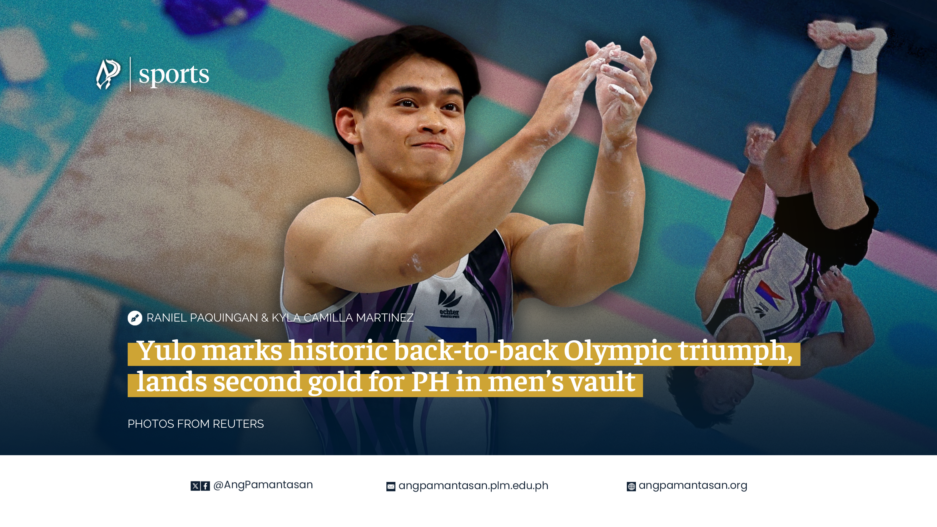 Yulo marks historic back-to-back Olympic triumph, lands second gold for ...