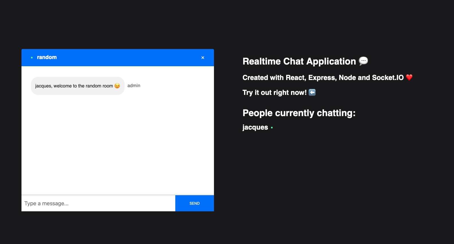 Socket.IO Chat