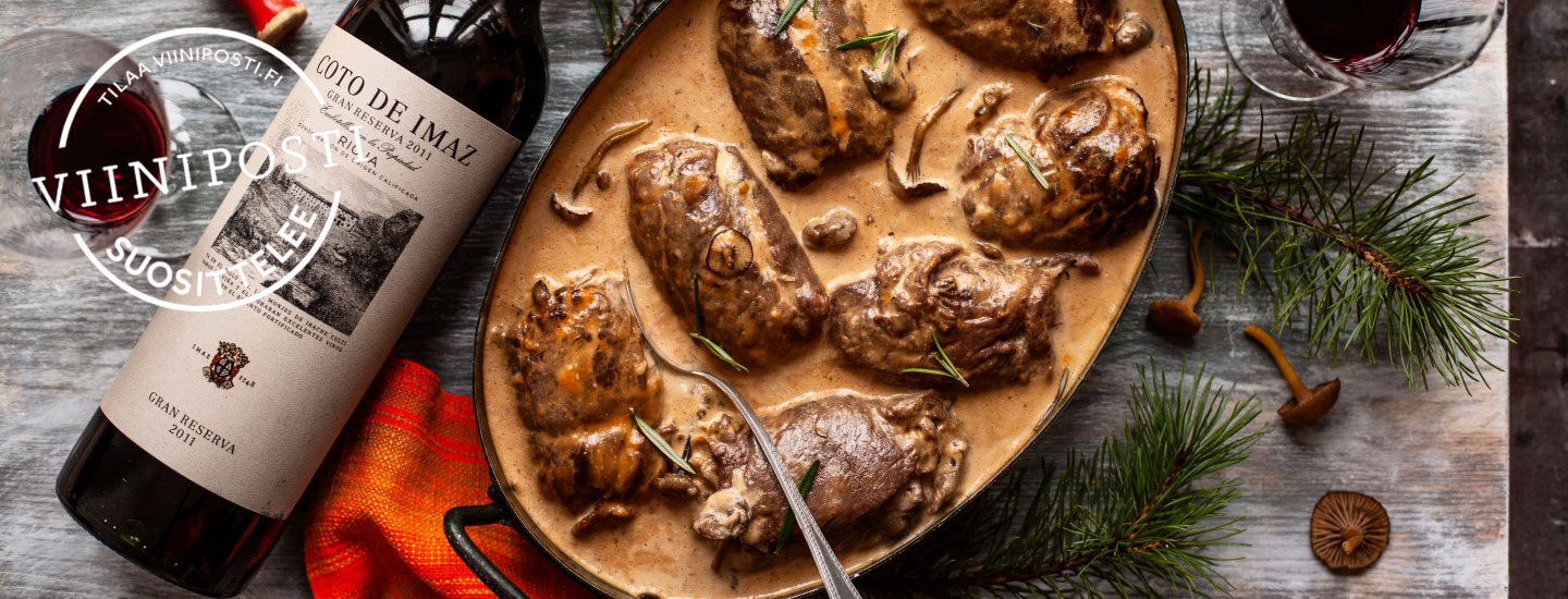 Mitä viiniä riistan kanssa?