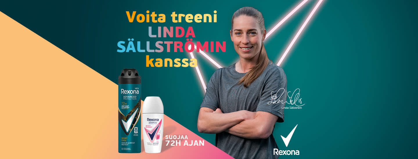 Voita futistreeni Rexonan ja Linda Sällströmin kanssa!