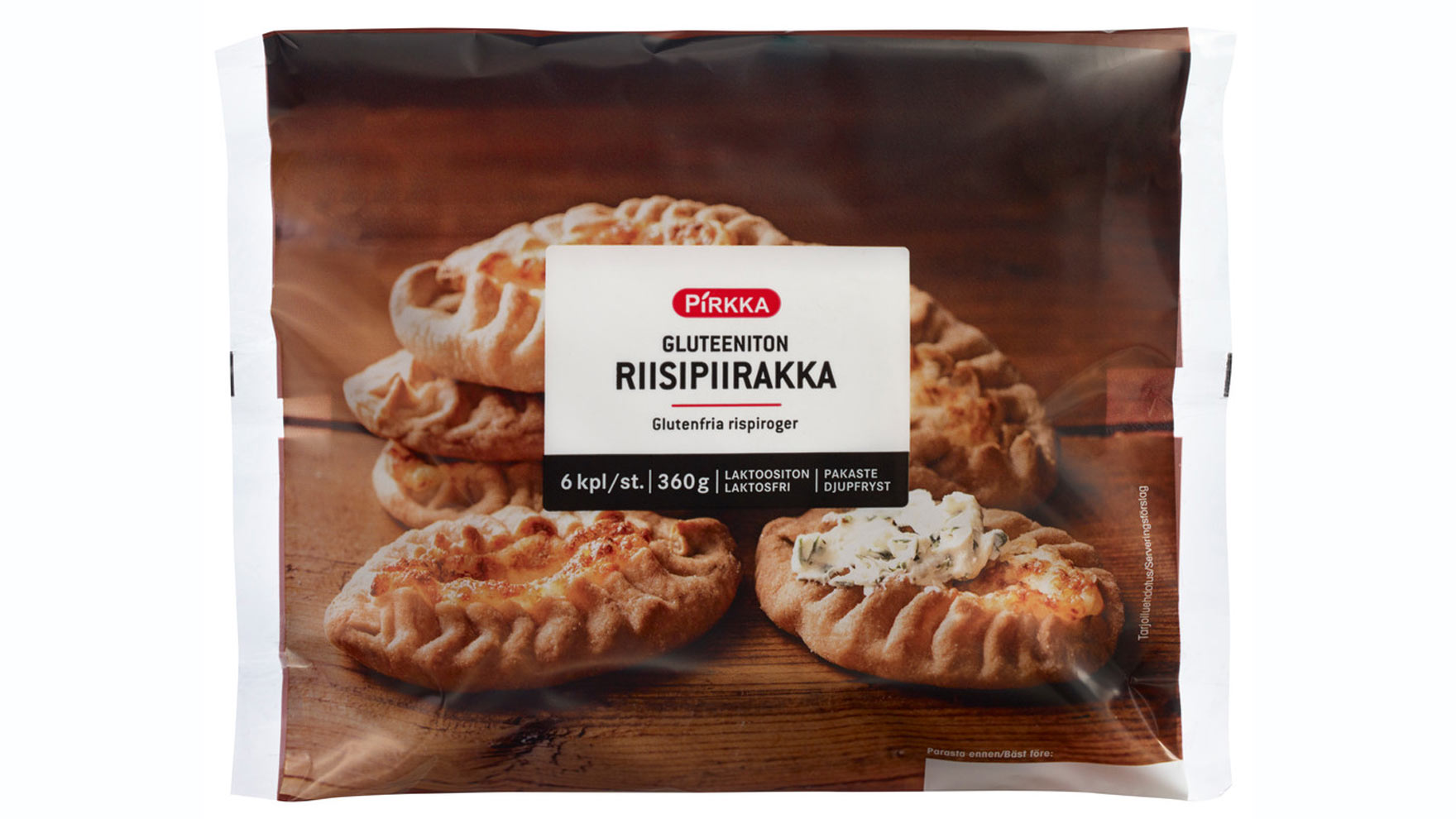 Pirkka gluteeniton riisipiirakka on vastaus kasvavaan kysyntään