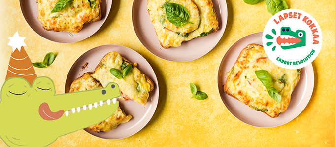 Carrot Pizzaleivät kuvitus