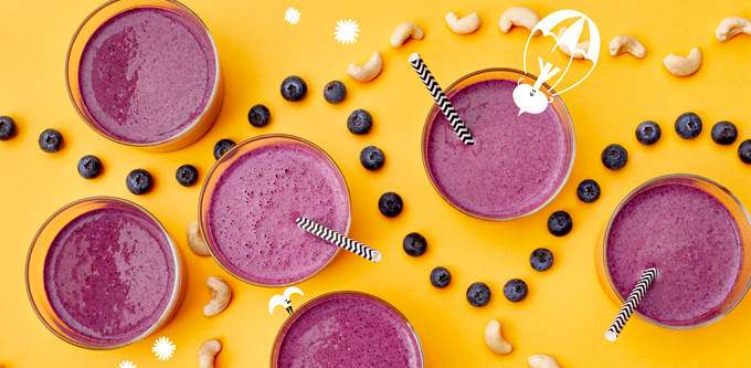 carrot mustikkasmoothie