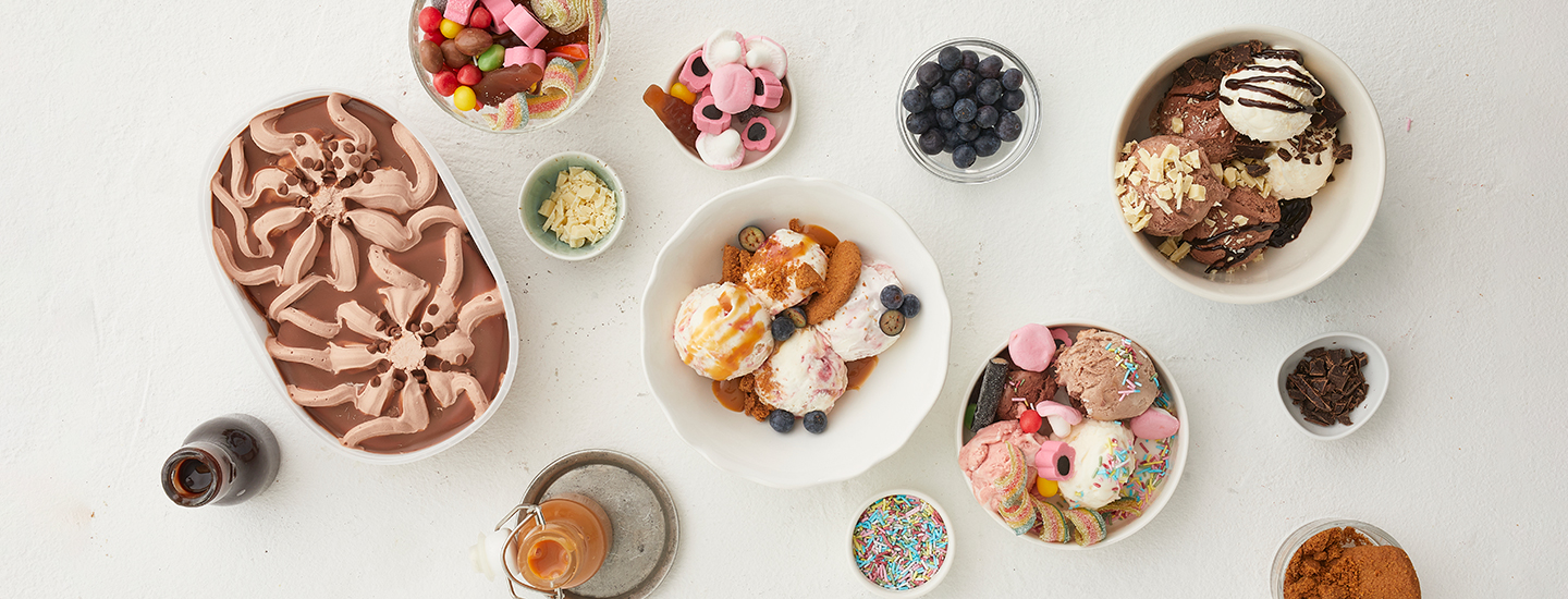 Jäätelöannokset kuin jätskibaarissa! 3 helppoa ideaa, joilla hurmaat 