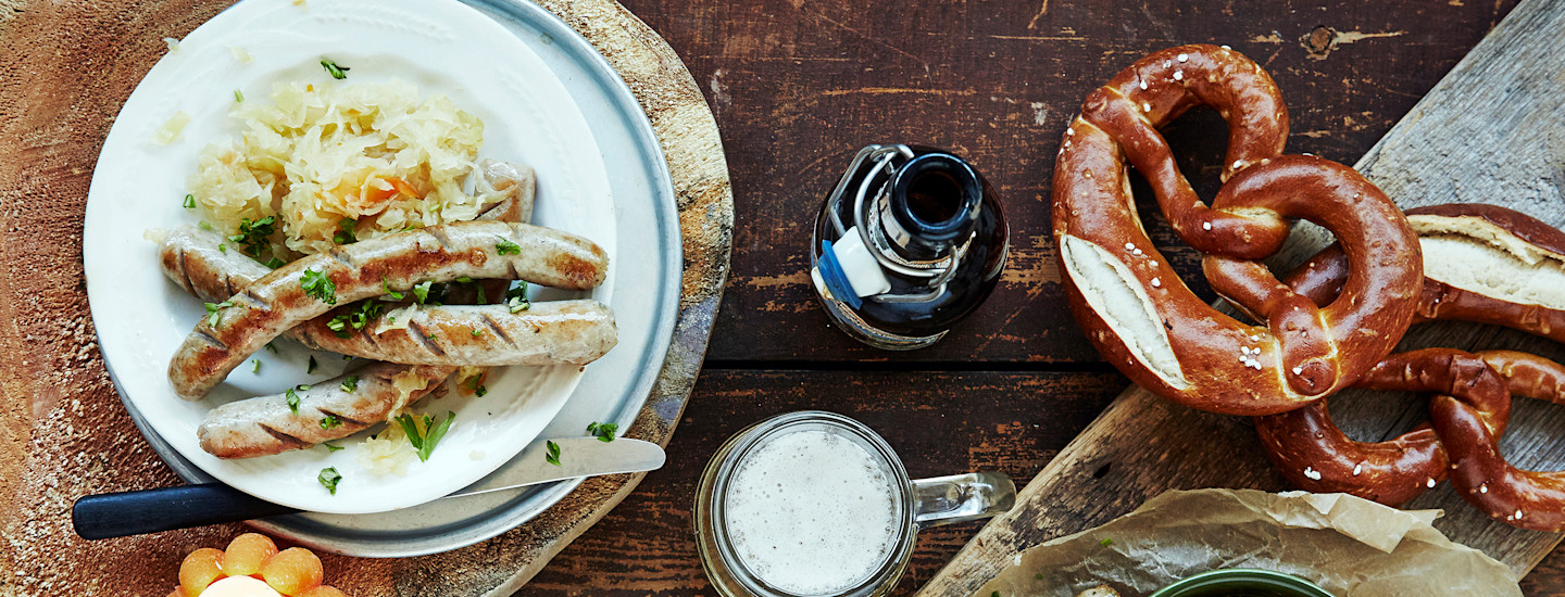 Saksalainen ruoka on monipuolista