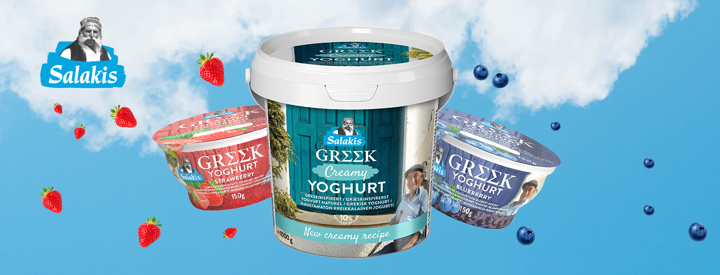 Salakis – raikas jogurttivalikoima