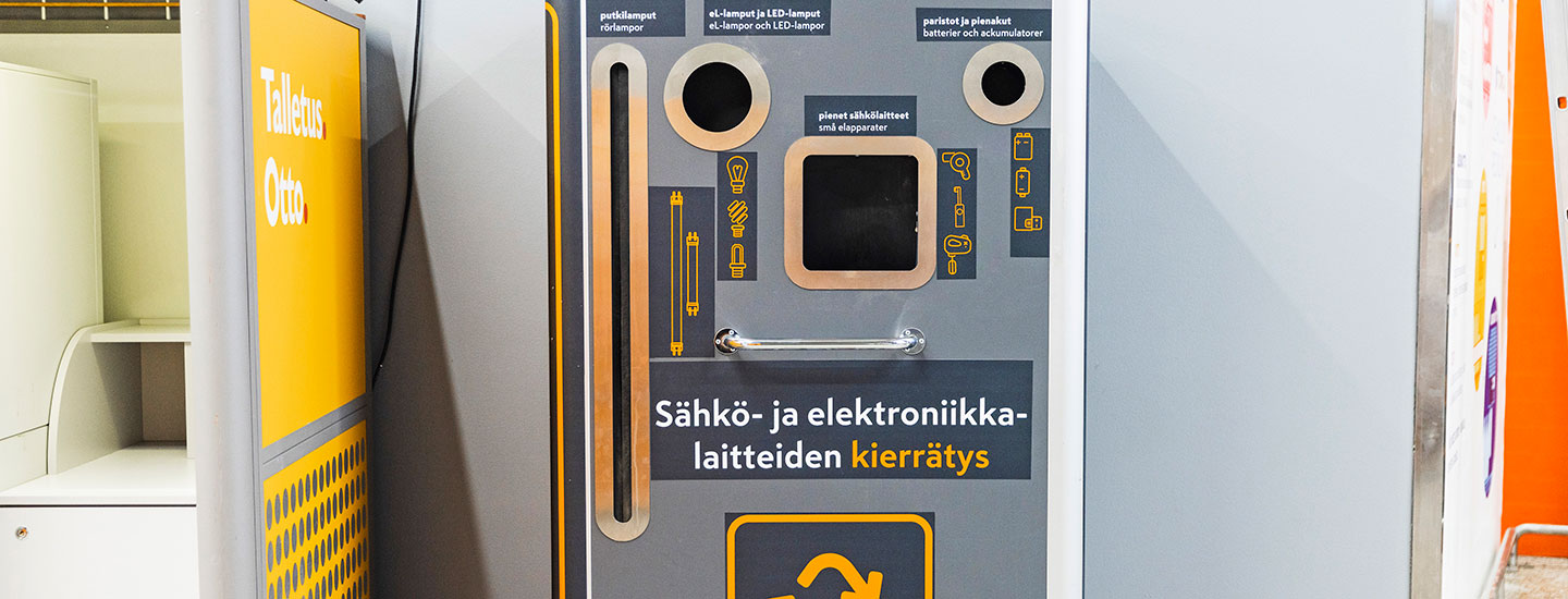 Vanha kiertoon K-ruokakauppaan