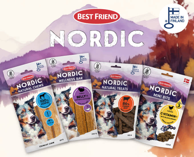 Best Friend Nordic -tuotteita