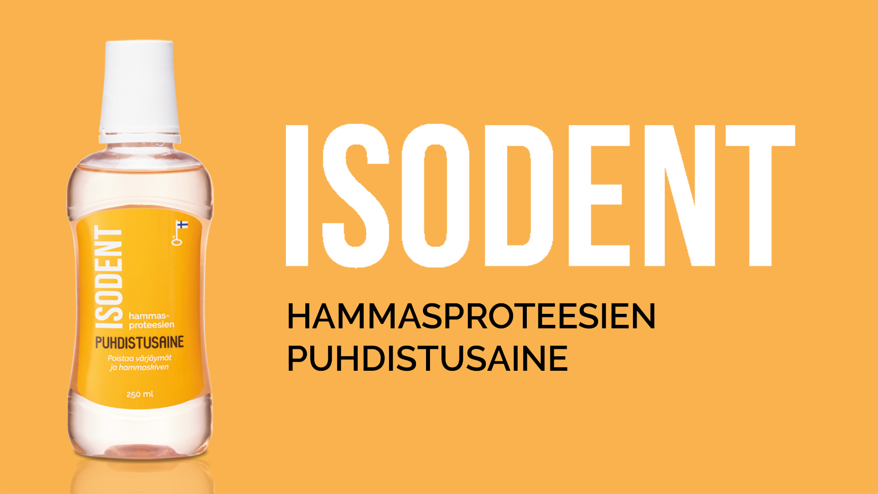 Hammasproteesien puhdistus