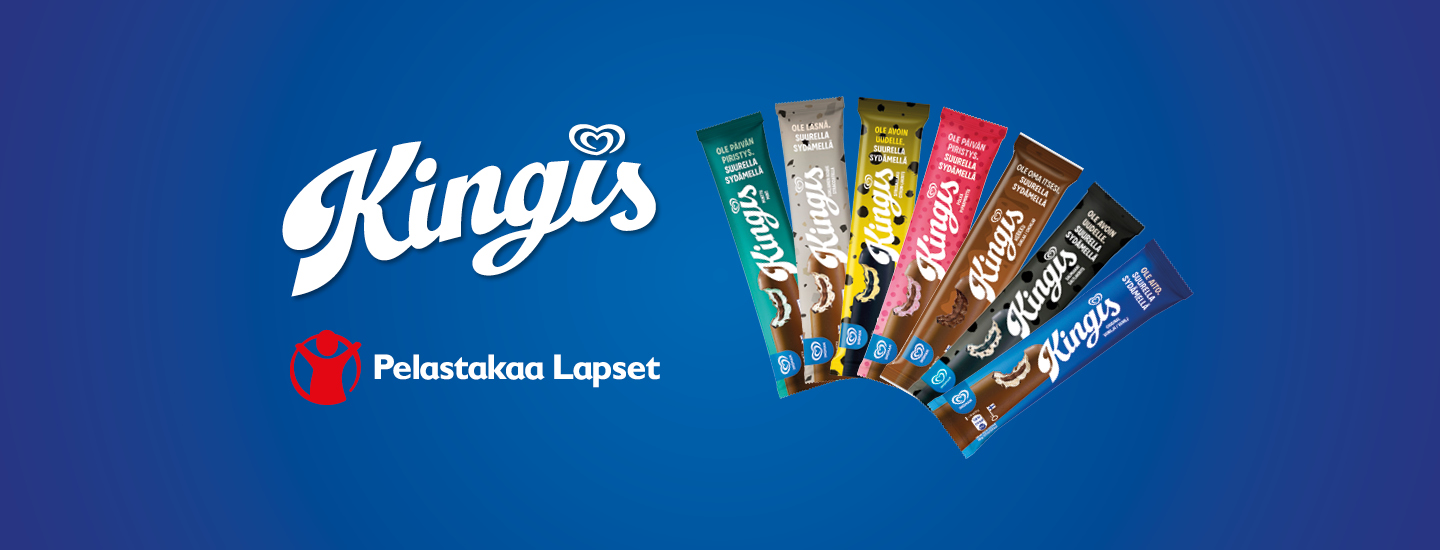 Kingis ja K-Citymarket suurella sydämellä pienten puolesta
