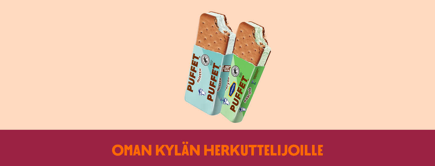 Osta K-Marketista Puffet -keksijäätelö ja voita Apple iPad Air