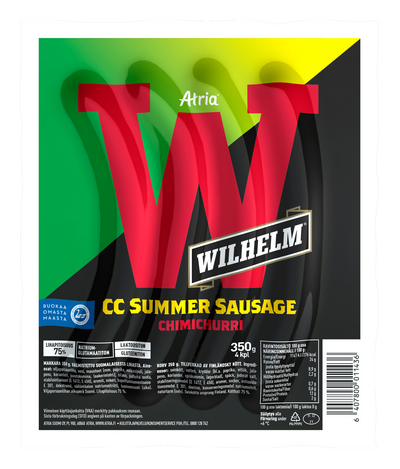 Atria Wilhelm CC summer sausage kuvitus