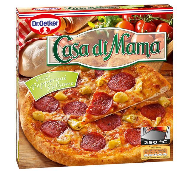 Pepperoni-Salame pizza DrOetkerPepperoniSalame