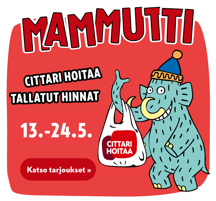 Katso mammuttimaiset tarjoukset!