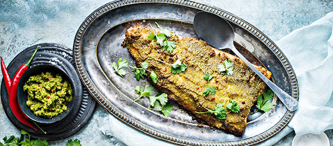 Uunilohi ja aasialainen pesto 2016