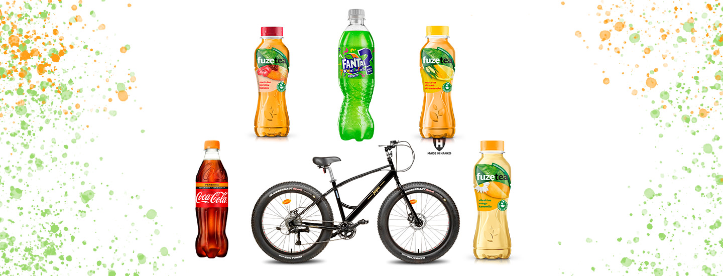 Osta kaksi kevään uutuusjuomaa ja osallistu fatbike arvontaan!