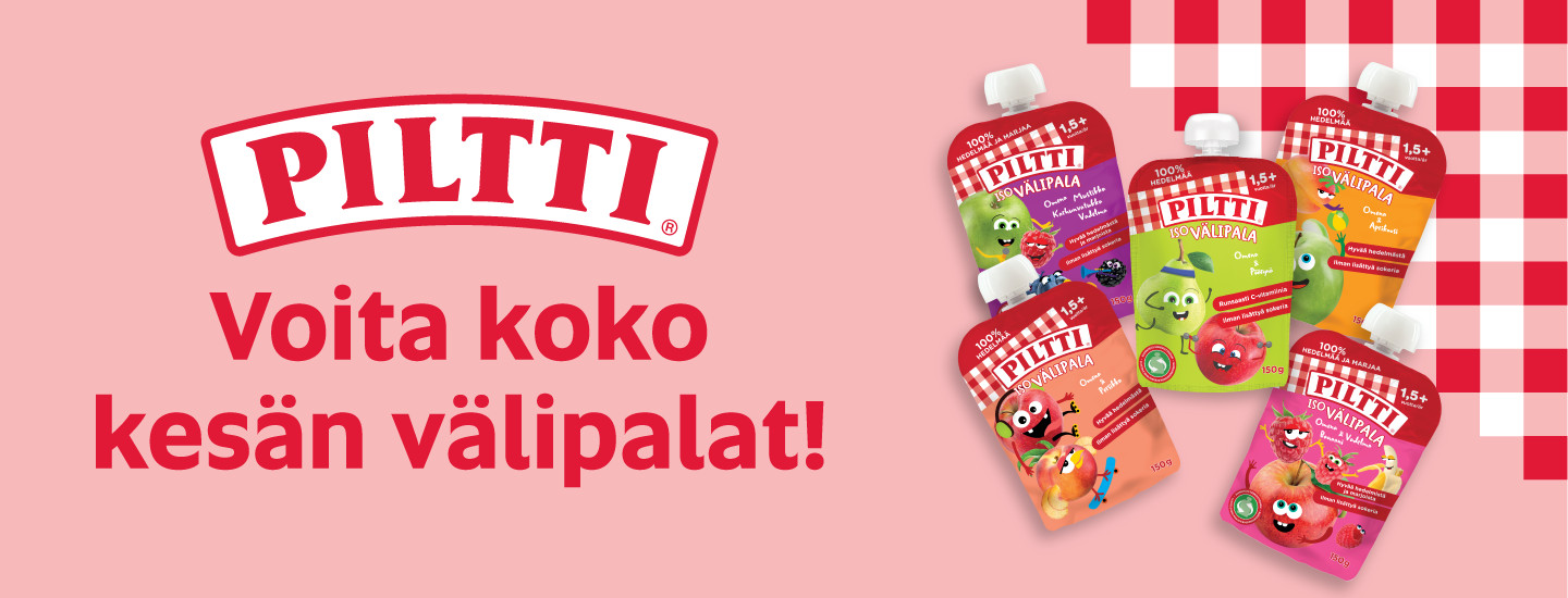 PILTTI Kesäpromo2026-Artikkelin pääkuva 1440x550px