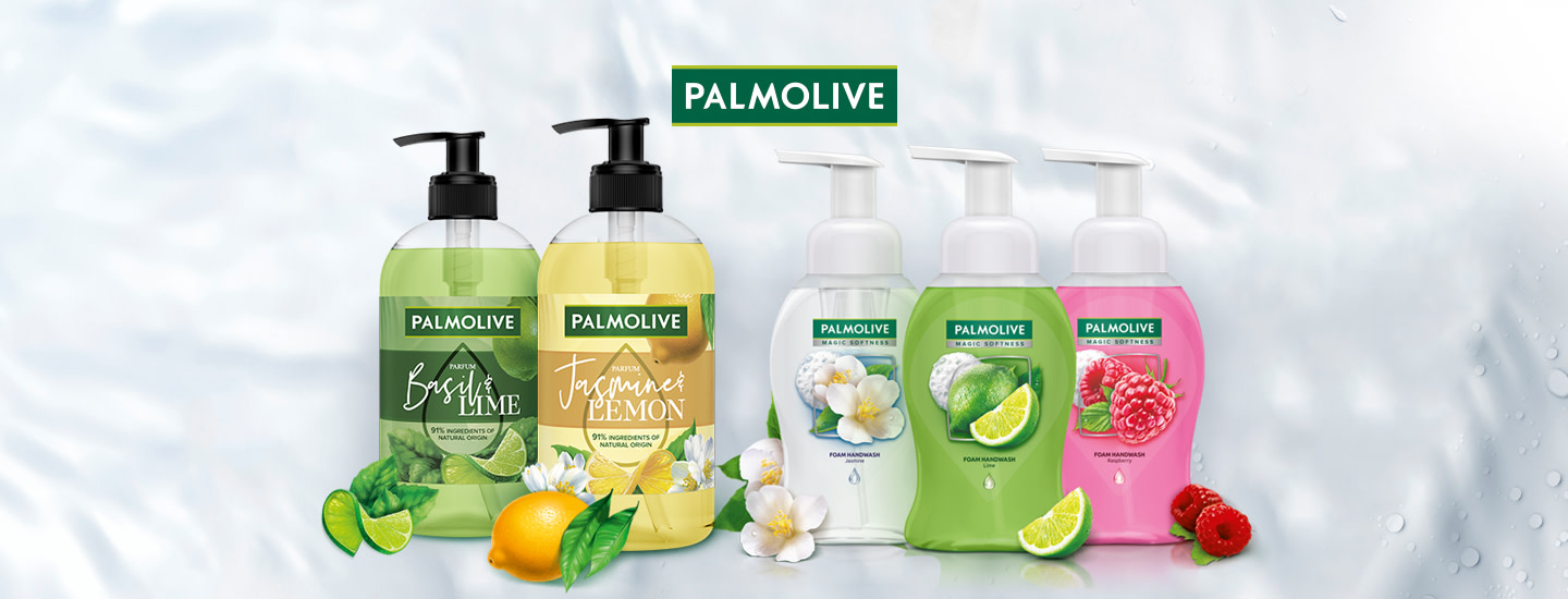 Palmoliven vaahtonestesaippuat ja Parfum-nestesaippuat