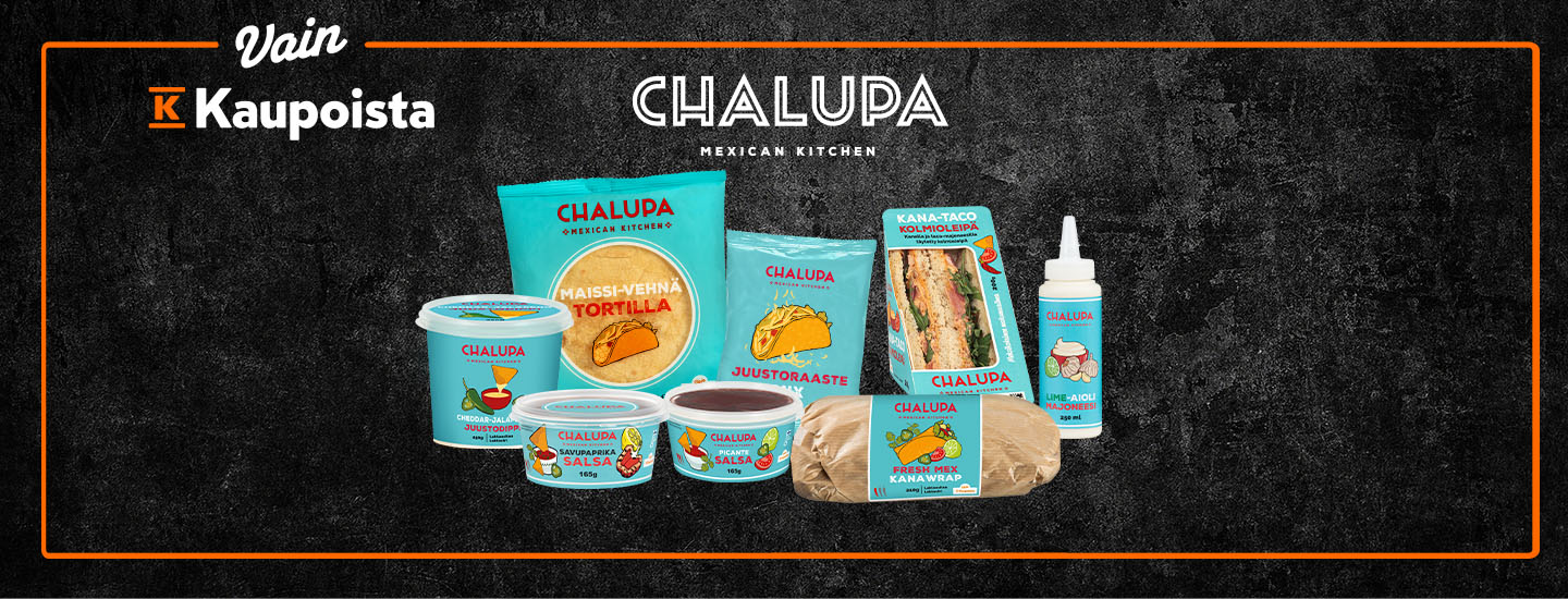 Tutustu Chalupa-tuotesarjaan