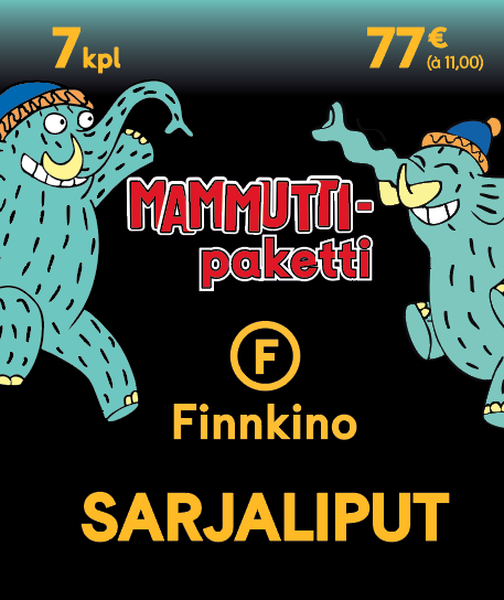Finnkinon Mammuttitarjous vko 32-33