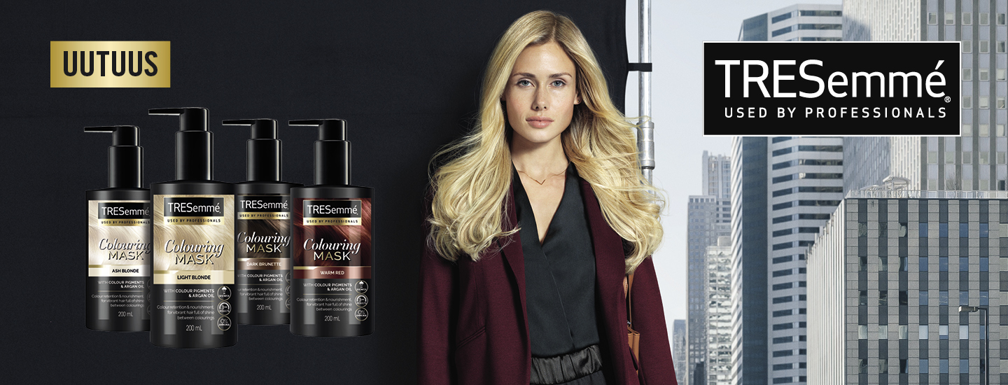 TRESemmé-sarjan ajankohtaiset uutuudet - helppokäyttöiset hiusvärinaamiot