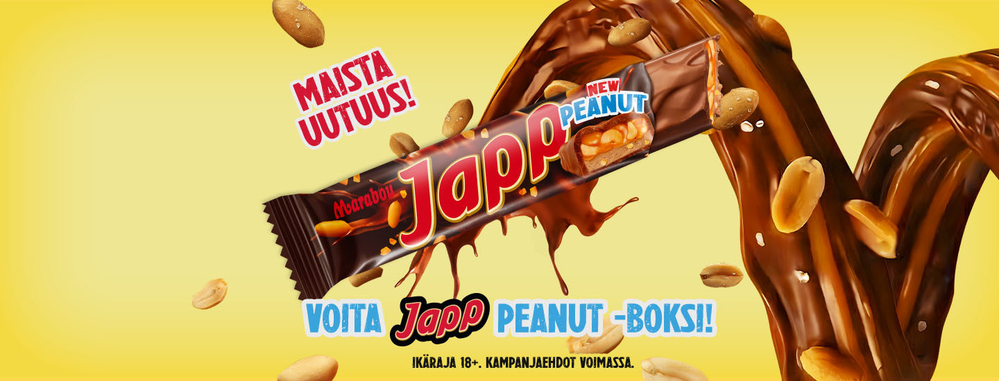 Japp Peanut -suklaapatukka