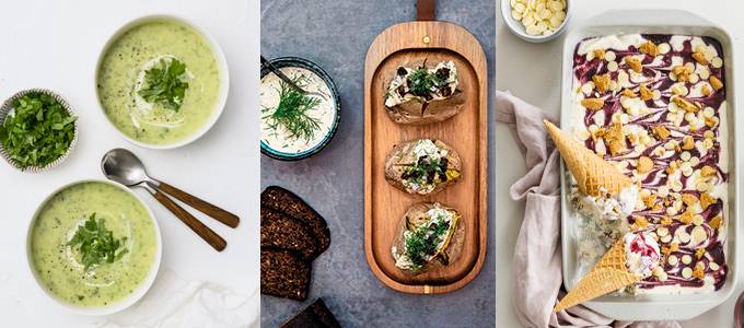 Menu kotimaisesta luonnonkalasta Earth Hour 2023