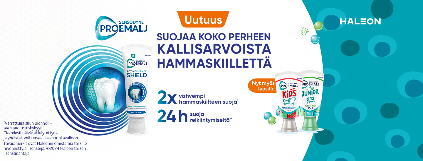 Hampaiden kallisarvoisesta hammaskiilteestä kannattaa pitää hyvää huolta