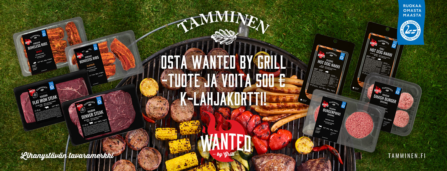 Tamminen grillituotteita