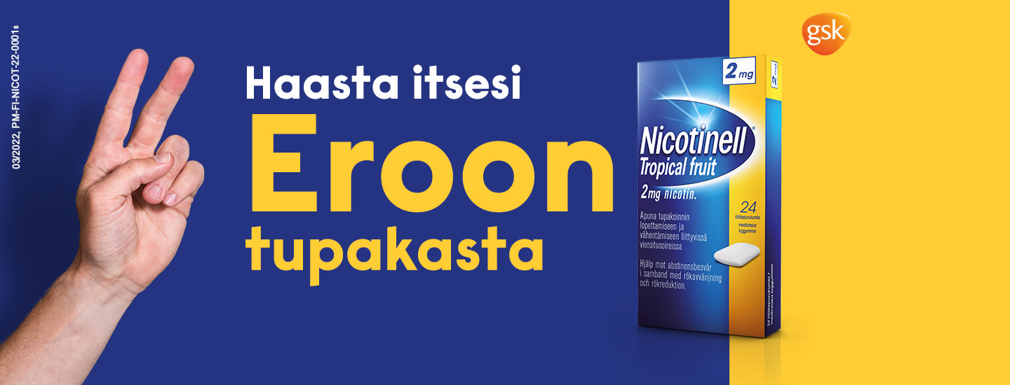 Haasta itsesi eroon tupakasta: Pysy 28 päivää savuttomana