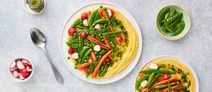 hummusplatter kuvitus