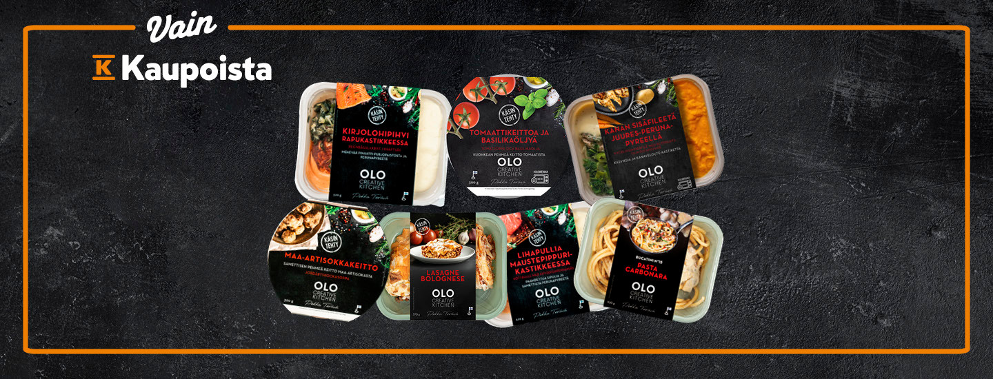 OLO Creative Kitchen -valmisateriat