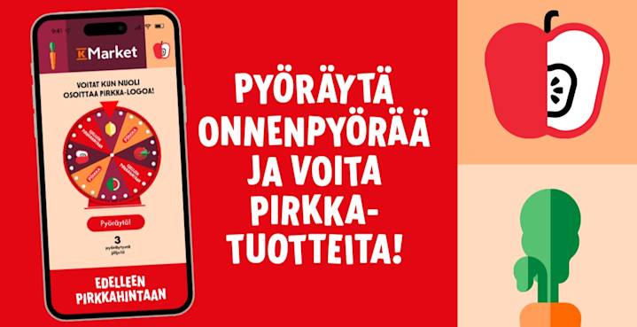 KM Pirkka promo sovelluspeli ID 30167