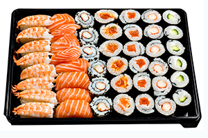 Sushilajitelma 46 kappaletta Sushilajitelma_46kpl