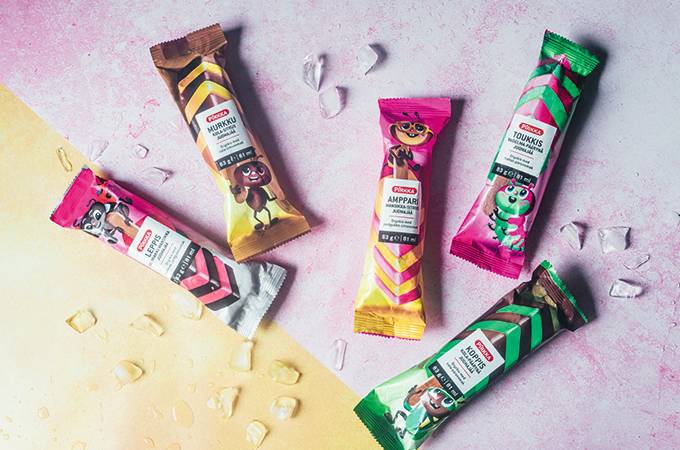 Pirkka mehujäät kuvitus